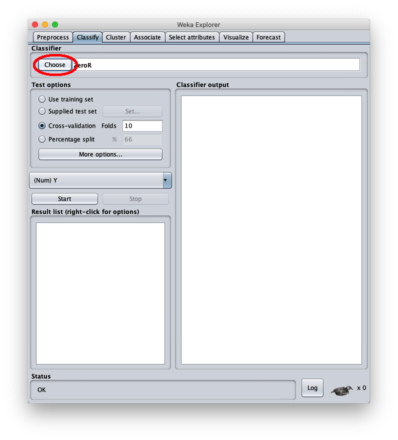 Weka support 2024 vector machine